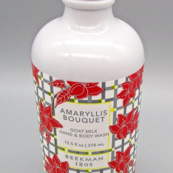 Beekman 1802 Amaryllis Bouquet Goat Milk Lotion  12.5 oz - Picture 1 of 3